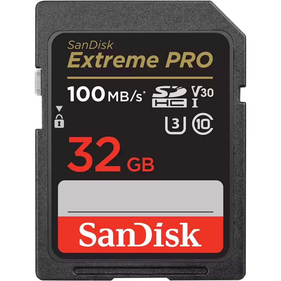 SanDisk Extreme Pro SDXC UHS-I Card 32GB