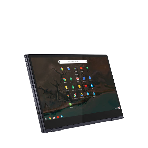 Lenovo Yoga C630 81JX0003UK Convertible Chromebook Intel Core i5-8250U 8GB RAM 128GB eMMC 15.6” Midnight Blue - Refurbished Excellent