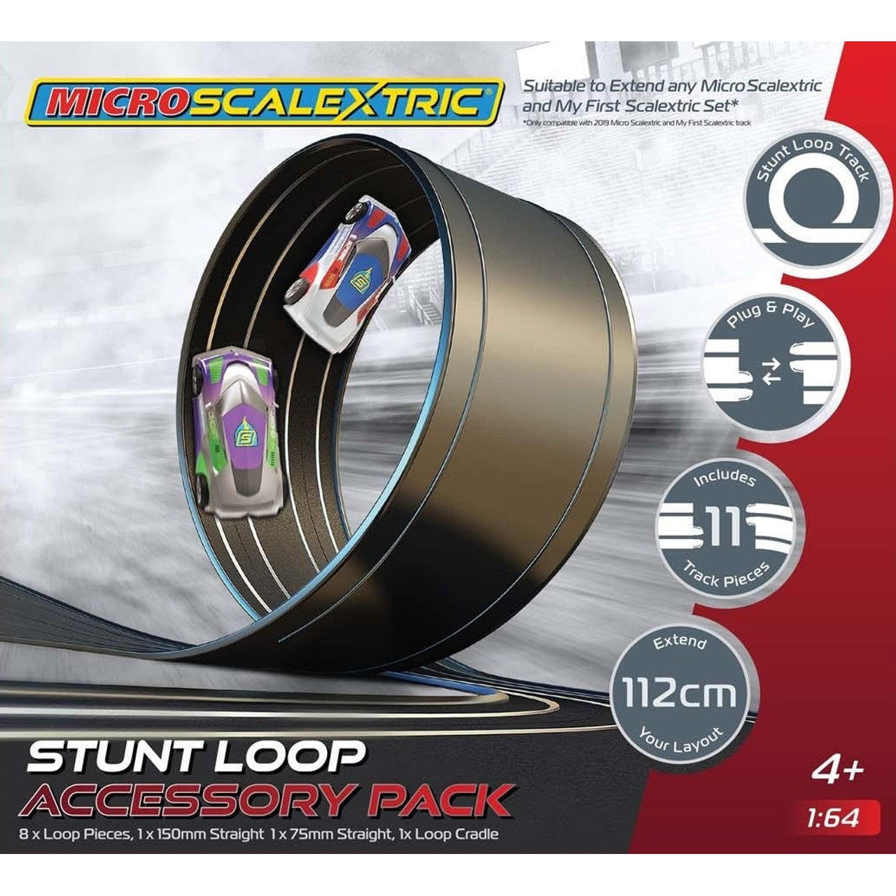 Micro Scalextric Stunt Loop Accessory Pack