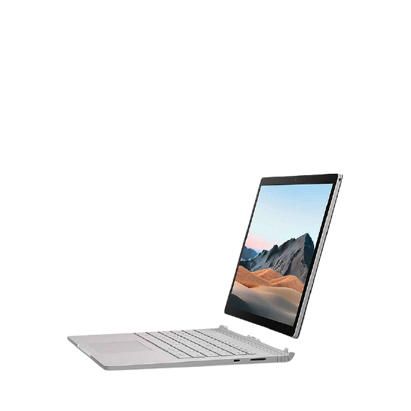 Microsoft Surface Book 3 Laptop, Intel Core i5, 8GB RAM, 256GB SSD, 13.5", Platinum V6F-00004