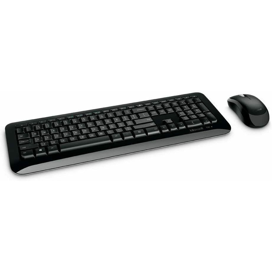 Microsoft Wireless Desktop 850 Keyboard and Mouse - Black - New
