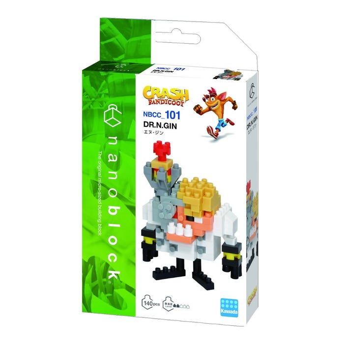 Nanoblock Crash Bandicoot - Dr.N.Gin - New