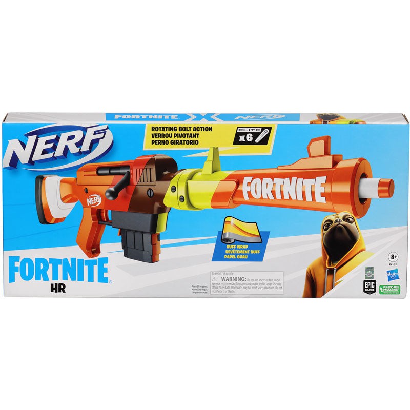 Hasbro Nerf Fortnite HR Dart Blaster with 6 Darts