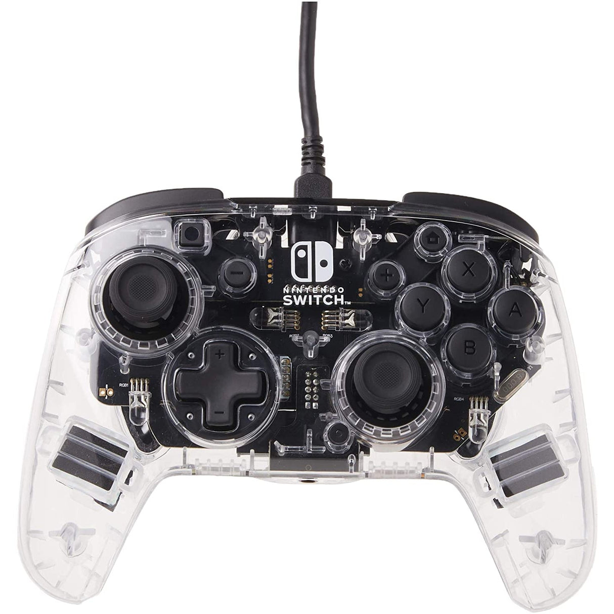 PDP Nintendo Switch Afterglow Deluxe Prismatic Wired Controller - New