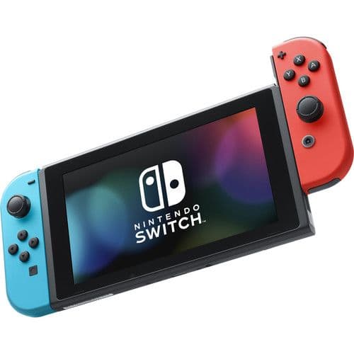 Nintendo Switch Console 32GB - Neon Blue / Red - Good - Missing Accessories