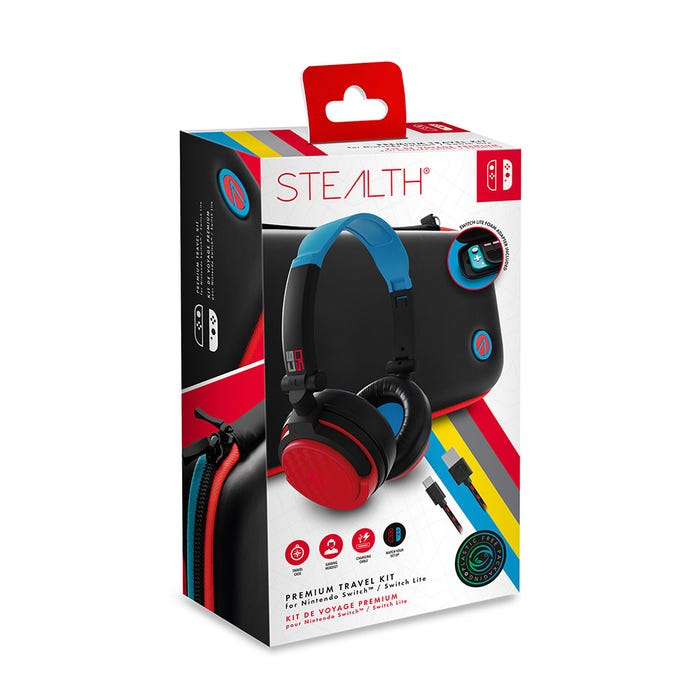 Stealth Premium Travel Kit With Headset For Switch / Lite / OLED