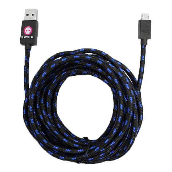 Numskull Sony PlayStation 4 4m Micro USB Play & Charge Cable - New