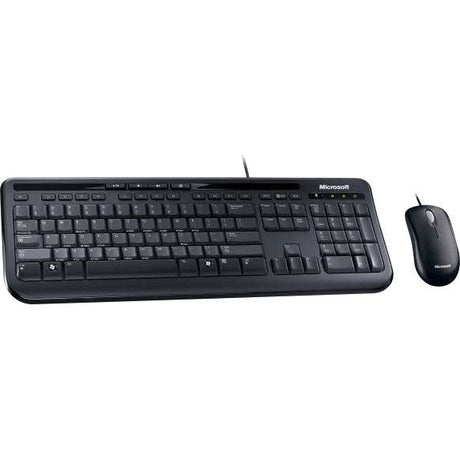 Microsoft Wired Desktop 600 for Business, Keyboard and Mouse Set - Refurbished Excellent