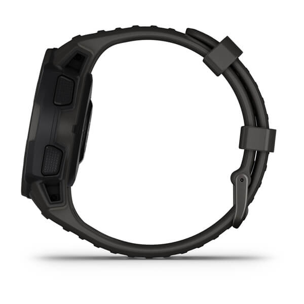 Garmin Instinct Solar, Solar-powered Rugged Outdoor Smartwatch - Black - Refurbished Pristine