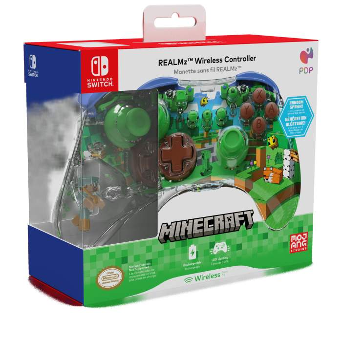 PDP REALMz Wireless Nintendo Switch Controller - Forest Biome