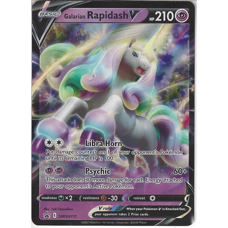 Pokemon TCG: Galarian Rapidash V Box