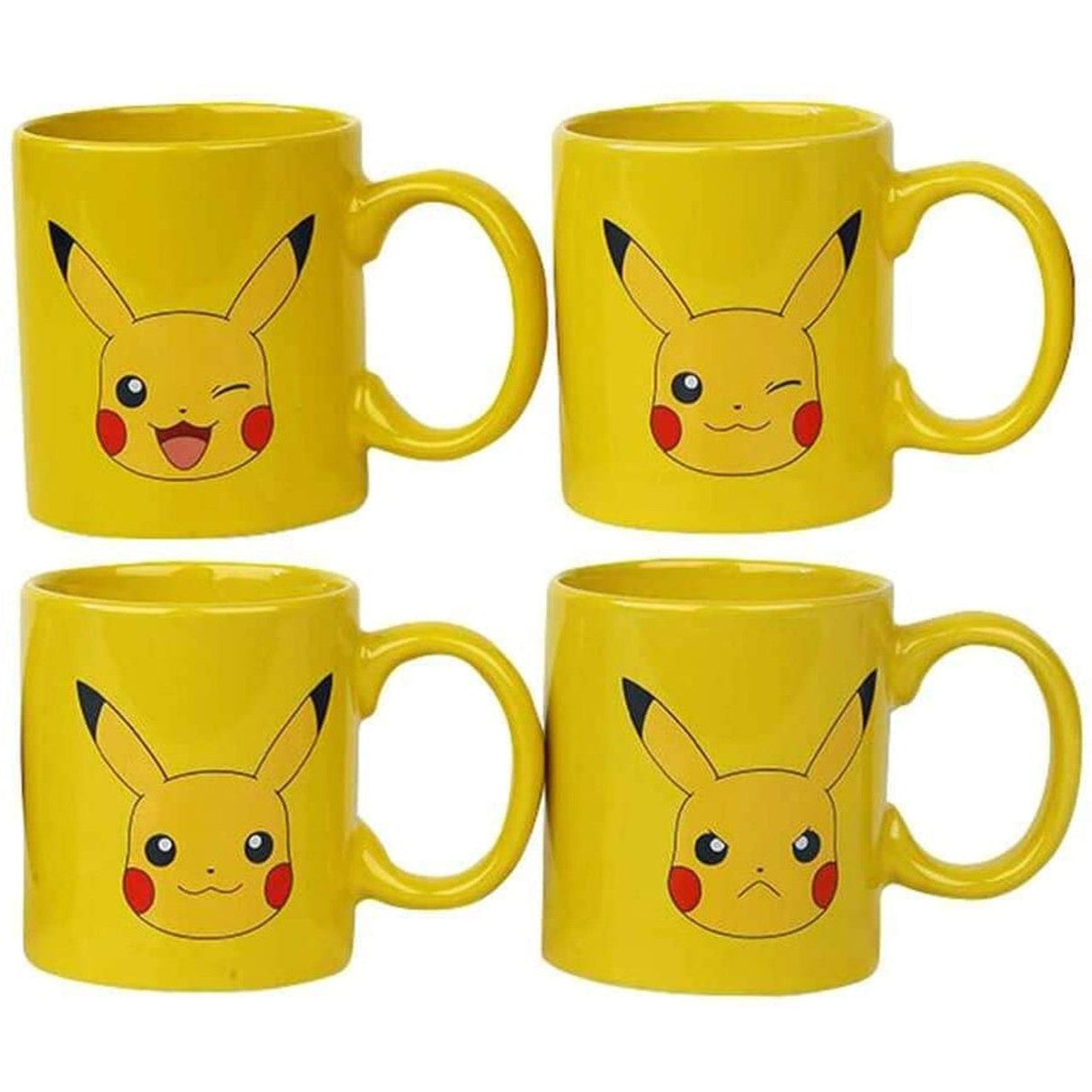 Pokemon Pikachu Set Of 4 Mini Mugs