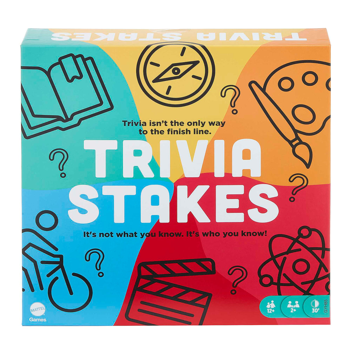 Mattel Games Trivia Stakes Board Game