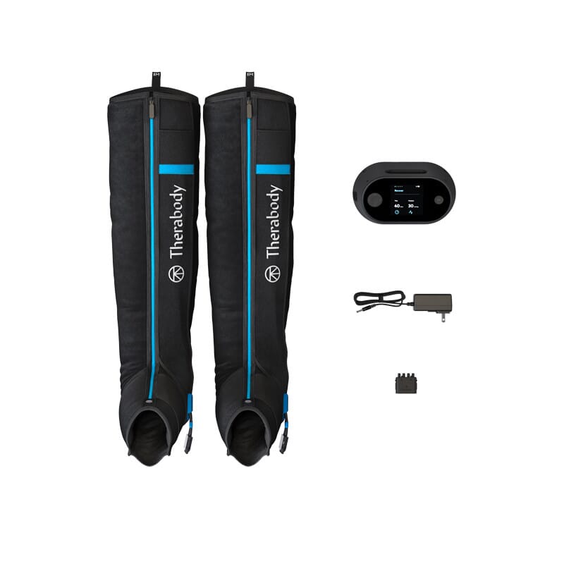 Therabody RecoveryAir PRO Pneumatic Compression System - Black - Large - Refurbished Pristine