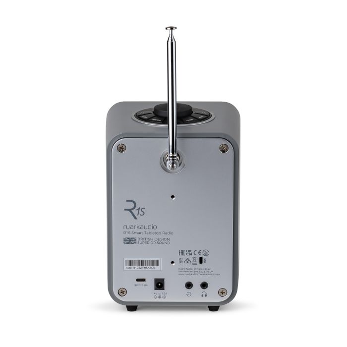 Ruark R1S Smart DAB/DAB+/FM/Internet Radio - Grey - Good