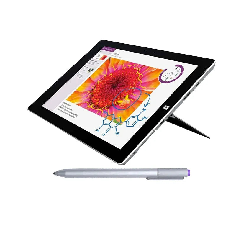Microsoft Surface 3 Tablet Intel Atom X7-Z8700 2GB RAM 64GB SSD 10.5 - Silver