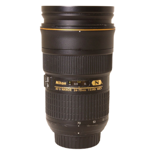 Nikon AF-S 24-70mm f/2.8 G ED Nikkor Zoom Lens - Refurbished Pristine
