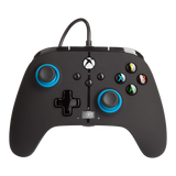 PowerA Enhanced Xbox Series X/S Enhanced Wired Controller – Black/Blue Hint - New