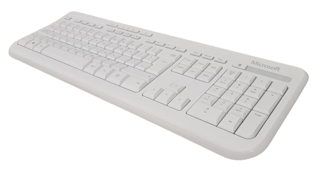Microsoft ANB-00026 Wired 600 Keyboard - White