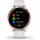 Garmin Vivoactive 4S Smartwatch 40mm w/ White Silicone Band - Refurbished Good