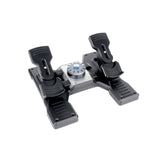 Logitech G Saitek Pro Flight Rudder Pedals - Black