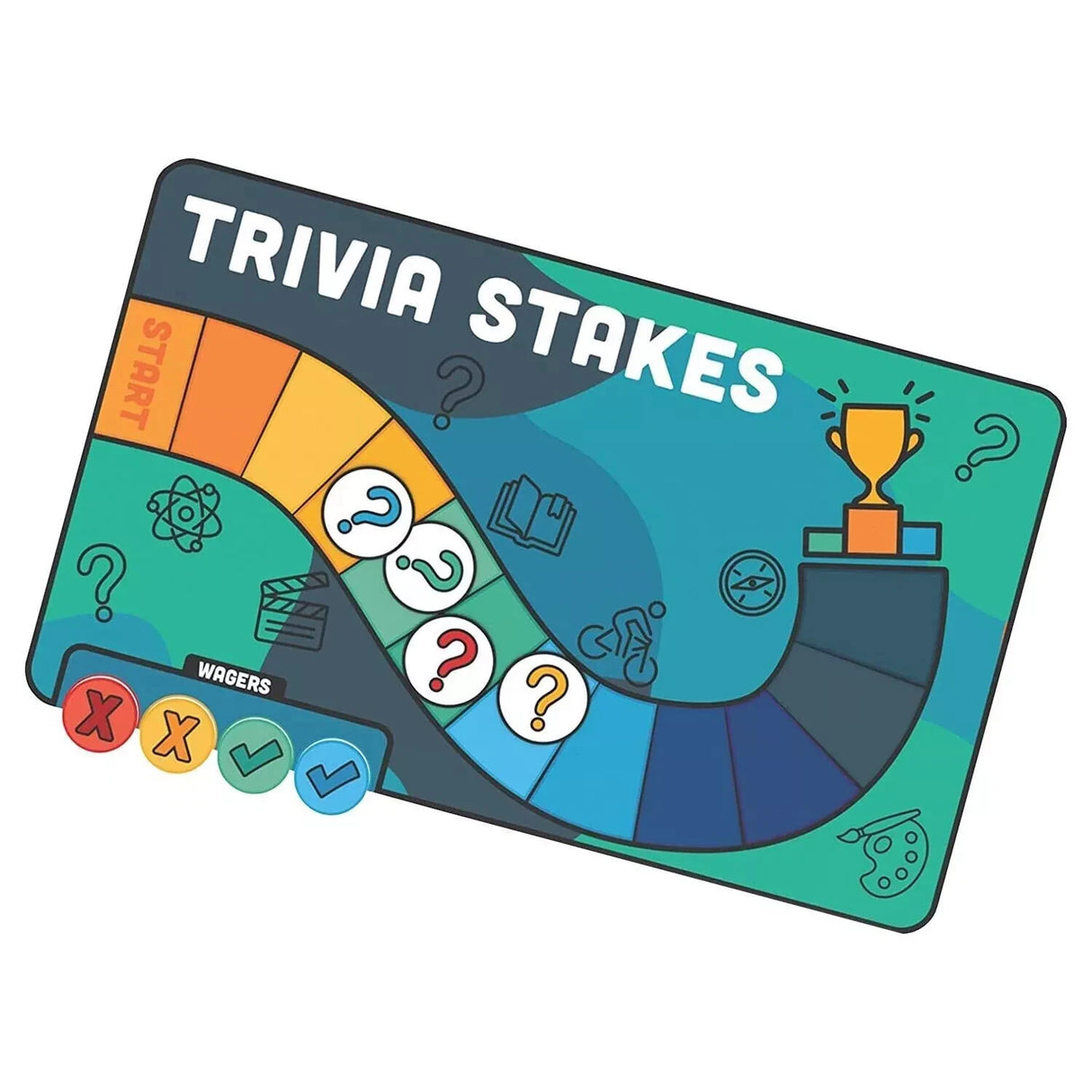 Mattel Games Trivia Stakes Board Game