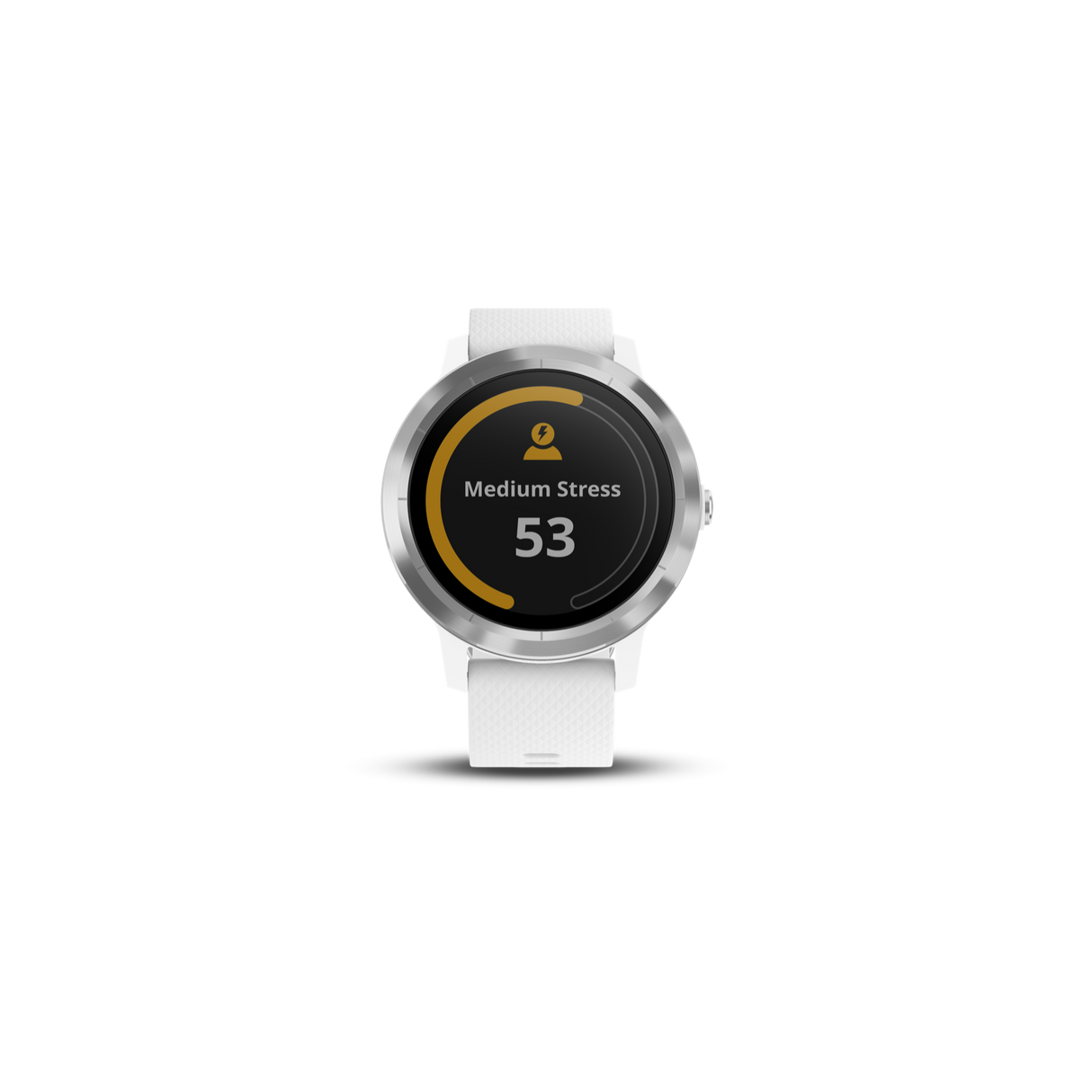Garmin VivoActive 3 GPS Smartwatch - White Stainless - Refurbished Excellent