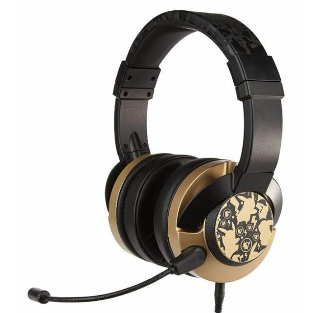 PowerA Pokemon Wired Multiplatform Gaming Headset - Pikachu - Black/Gold
