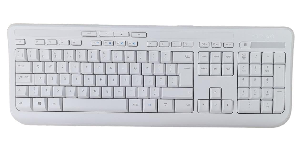 Microsoft ANB-00026 Wired 600 Keyboard - White
