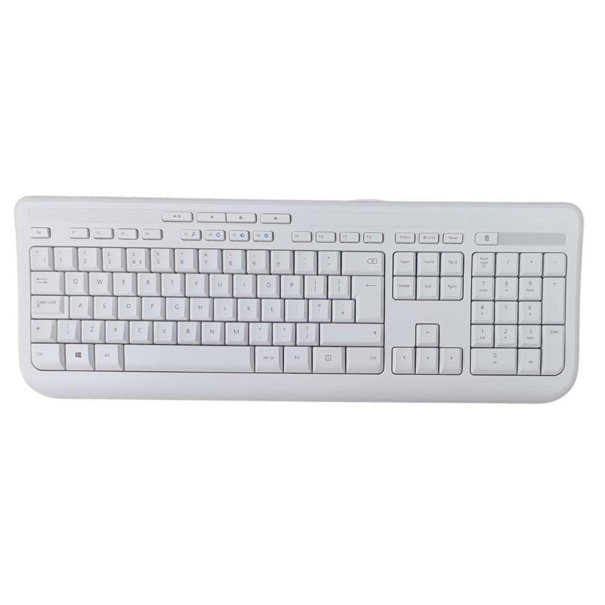 Microsoft ANB-00026 Wired 600 Keyboard - White