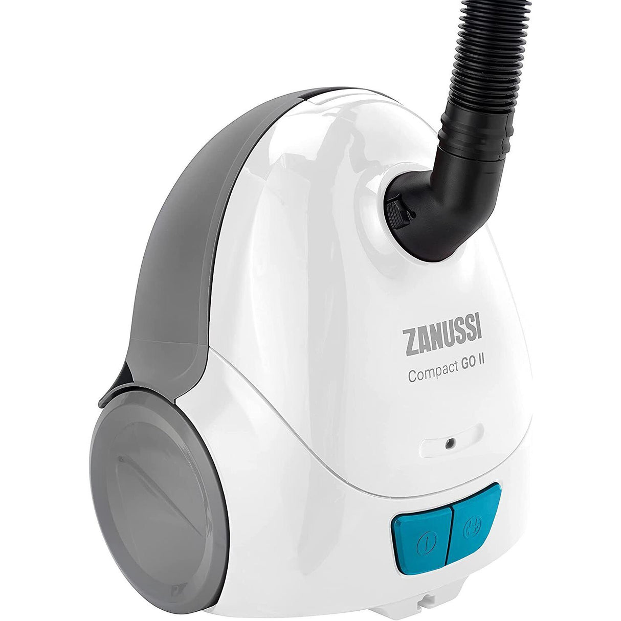 Zanussi ZAN4002WT Compact Go II Vacuum Cleaner - White/Blue - Missing Extension Tubes - Refurbished Pristine