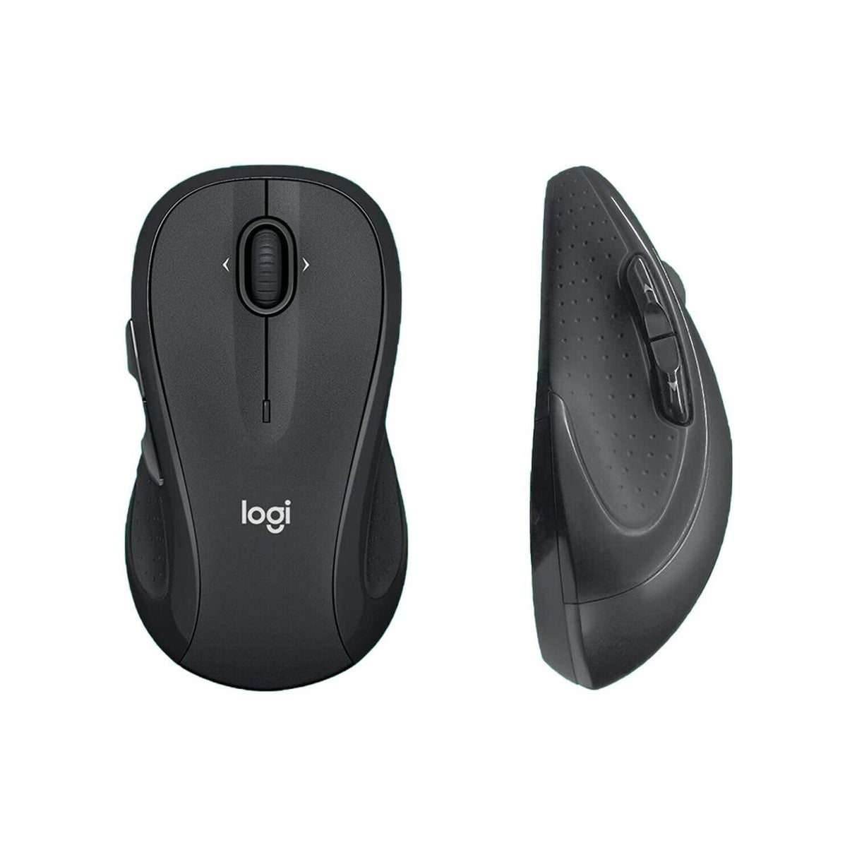 Logitech M510 Wireless Computer Mouse - Black - Good