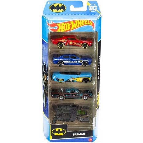 Hot Wheels 5 Vehicle Pack - Batman