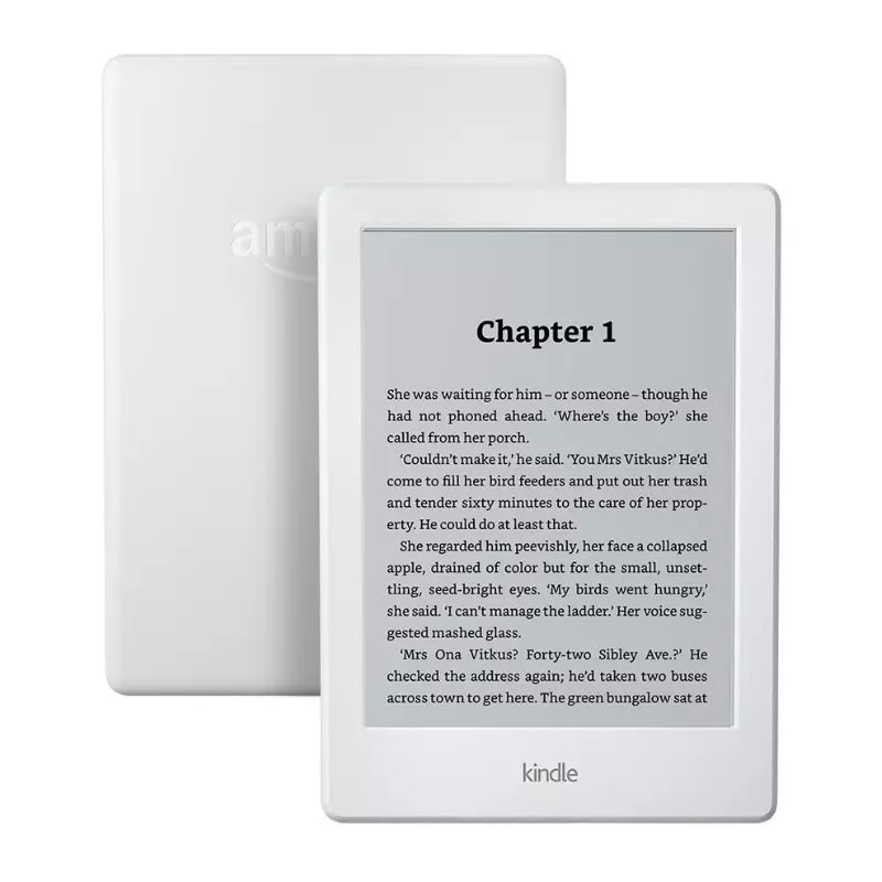 Amazon Kindle 8th Gen SY69JL - White - Fair - Cracked Plastic