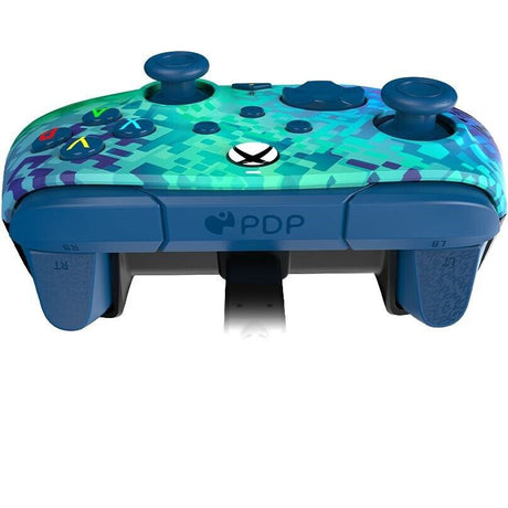 PDP Rematch Wired Controller for Xbox - Glitched Green - Pristine