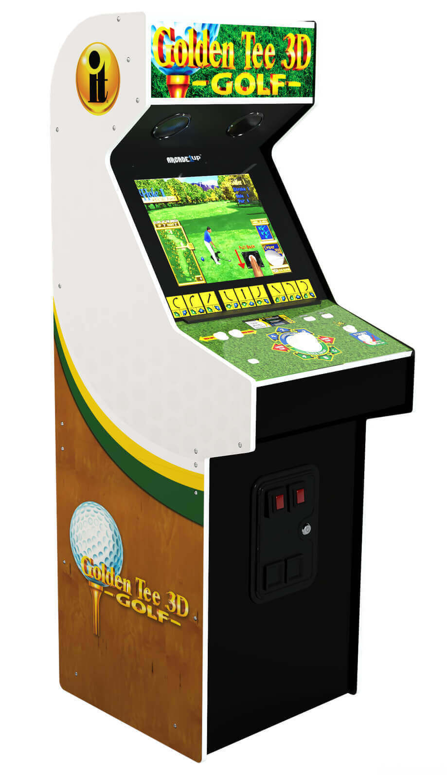 Arcade1Up Golden Tee 3D Golf Arcade Machine
