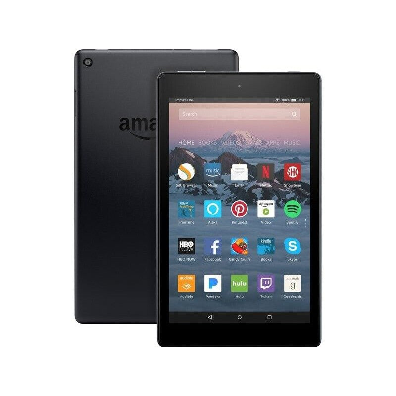 Amazon Kindle Fire HD 8 (10th Gen) K72LL4 32GB - Black - Refurbished Excellent