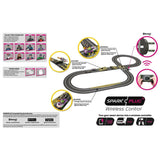Scalextric C1415M Spark Plug - Batman vs Joker Mains Powered Slot Car Racing Set - New