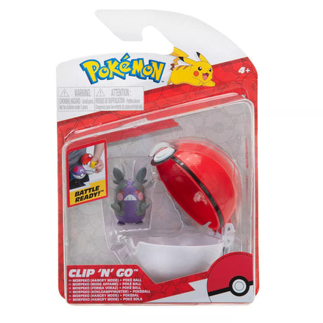 Pokemon Clip N Go Morpeko + Poke Ball
