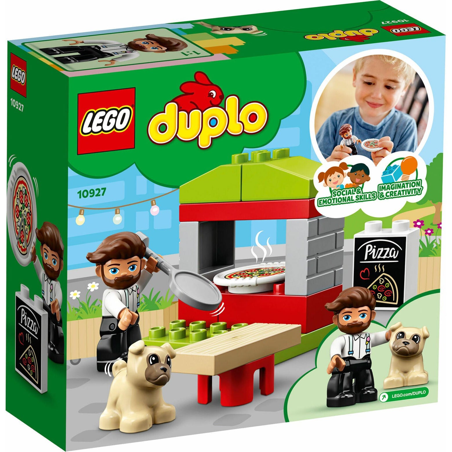 Lego Duplo 10927 Pizza Stand Set