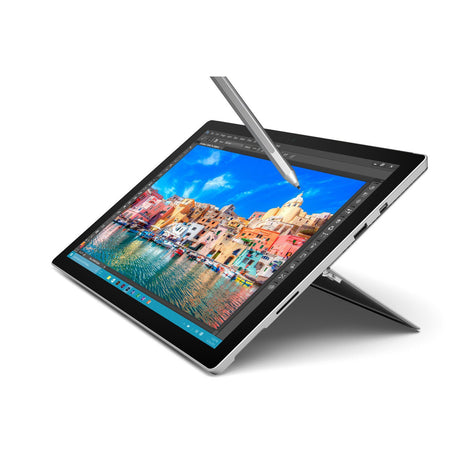 Microsoft Surface Pro 4, Intel Core i5-6300U, 4GB RAM, 128GB SSD, 12", Silver - Refurbished Good - No Charger