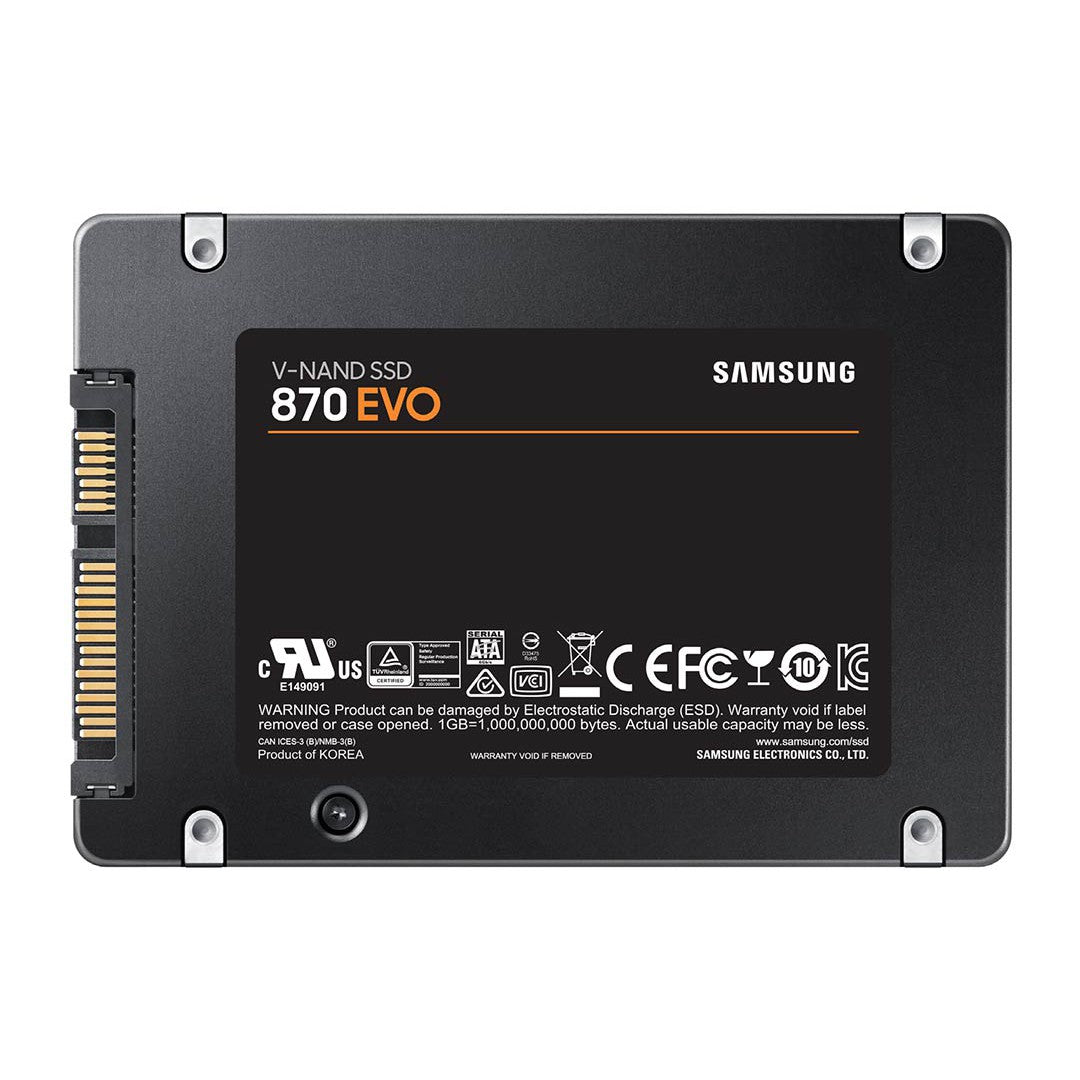 Samsung 870 Evo SSD 1TB - Black