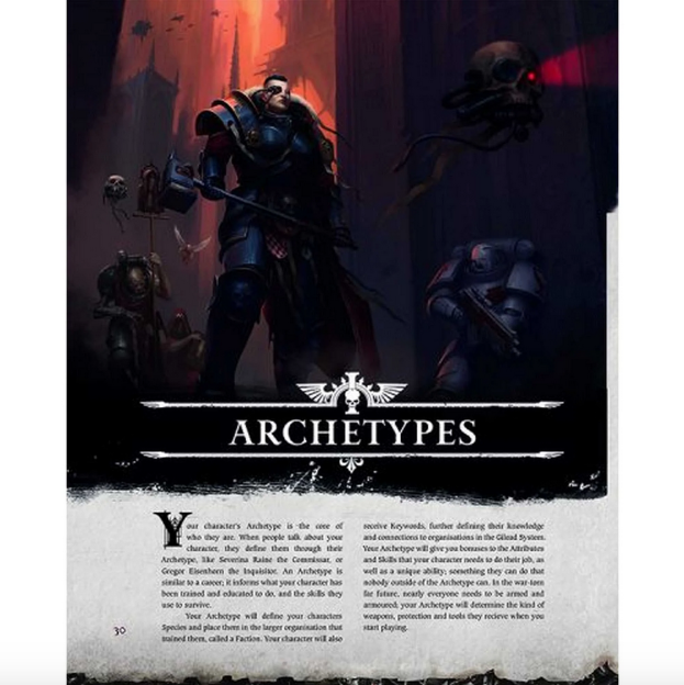 Warhammer 40,000 Roleplay Wrath and Glory Rulebook