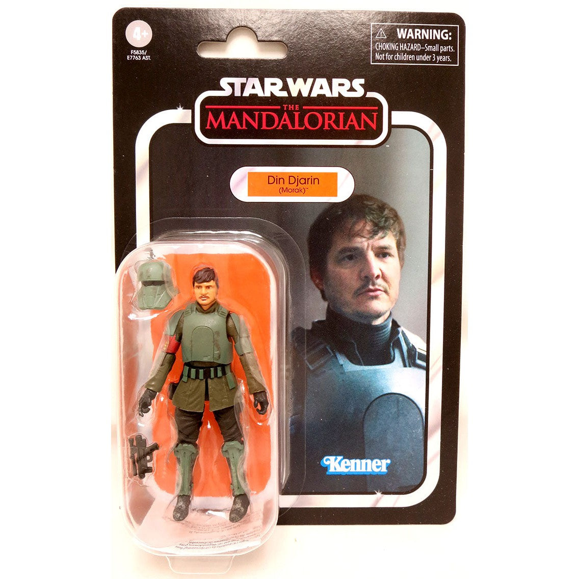 Hasbro Star Wars Vintage Collection Din Djarin Morak Action Figure