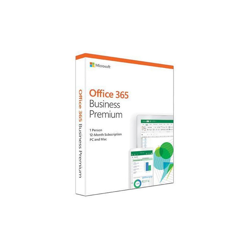 Microsoft Office 365 Business Premium 1 User 1 Year PC and Mac