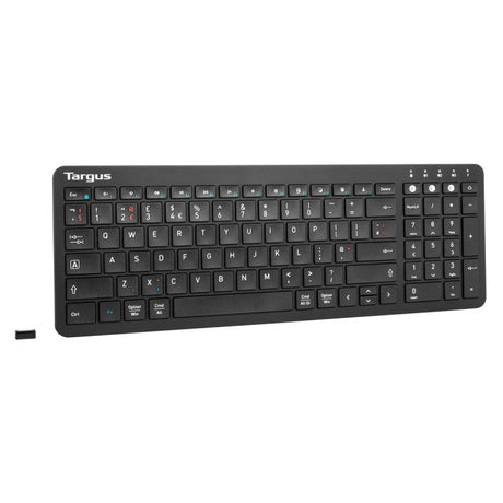 Targus AKB863UK Multi-Device Midsize Bluetooth Keyboard - Black