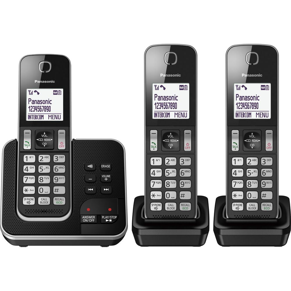 Panasonic KX-TGD623EB Digital Cordless Telephone - Refurbished Good