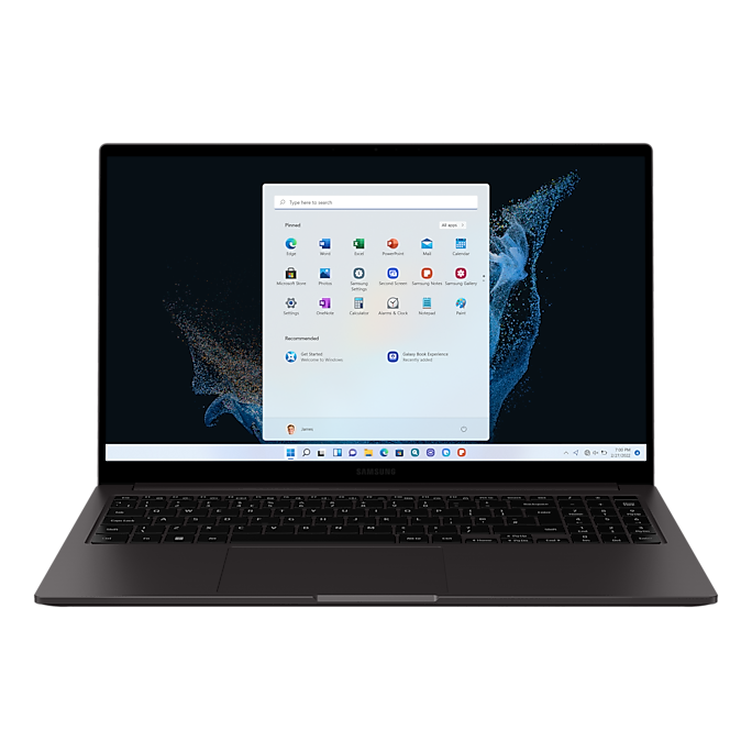 Refurbished Samsung Galaxy Book 2 Intel Core i5-1235u 8GB RAM 256GB - Black - Good