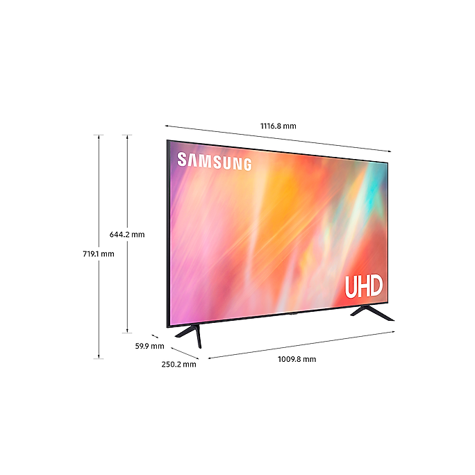Samsung UE50AU7100KXXU 50" UHD 4K HDR Smart TV - Refurbished Pristine