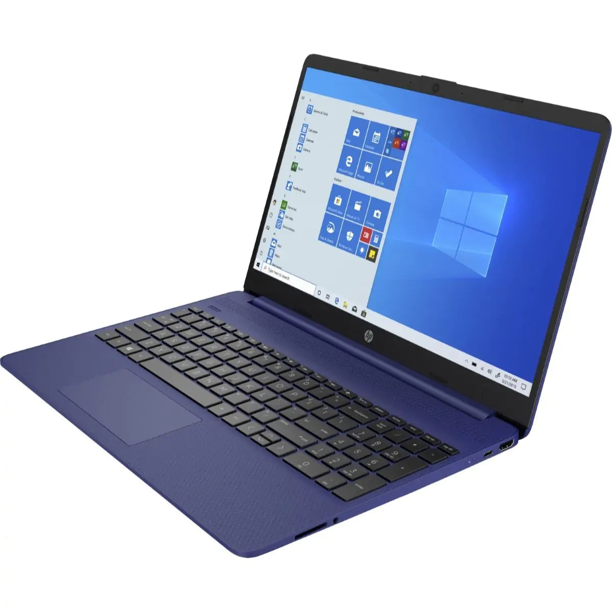Refurbished HP 15S-EQ1079NA 15.6" Laptop AMD Athlon 3020e 128GB 4GB RAM - Blue - Pristine